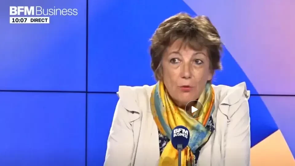 Véronique Plessier Chauveau, DG d’Euleos et membre de FCE Yvelines, invitée sur BFM Business